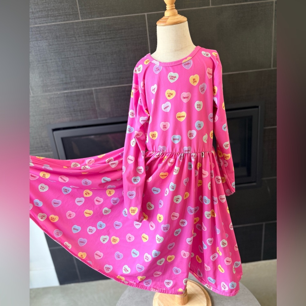 Sweetheart Pink Kids dress